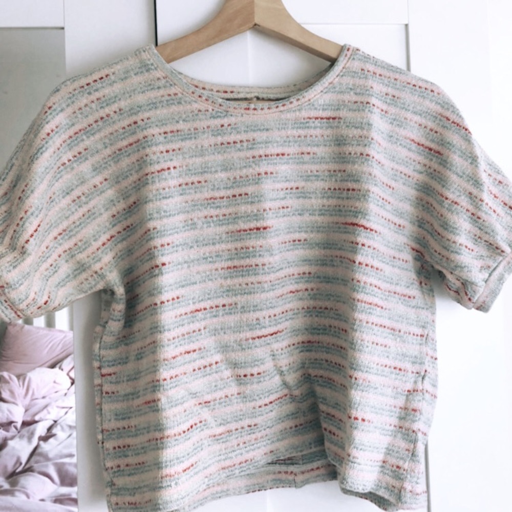 Short Sleeve Lightweight Sweater